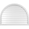 Ekena Millwork Round Top Surface Mount PVC Gable Vent: Functional, w/ 2"W x 1-1/2"P Brickmould Frame, 42"W x 32"H GVPRT42X3202SF - alternate 1